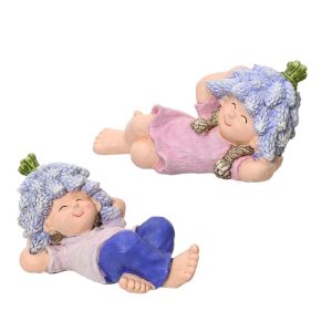 1 PZ. BAMBINO/A IN POLIRESINA H6,5X16X8,5 CM  (Cod. 39412-01)