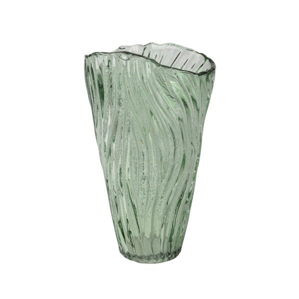 VASO VETRO MILLKY H35X22,5X14,5 CM  (Cod. 39423-01)