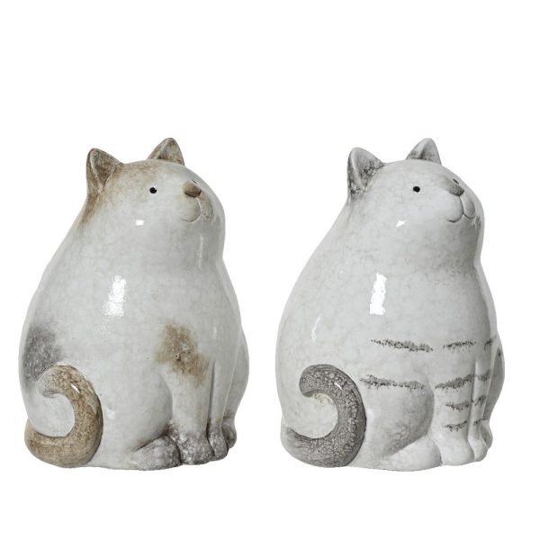 1 PZ. GATTO TERRACOTTA 9X9XH14 CM  (Cod. 39434-01)
