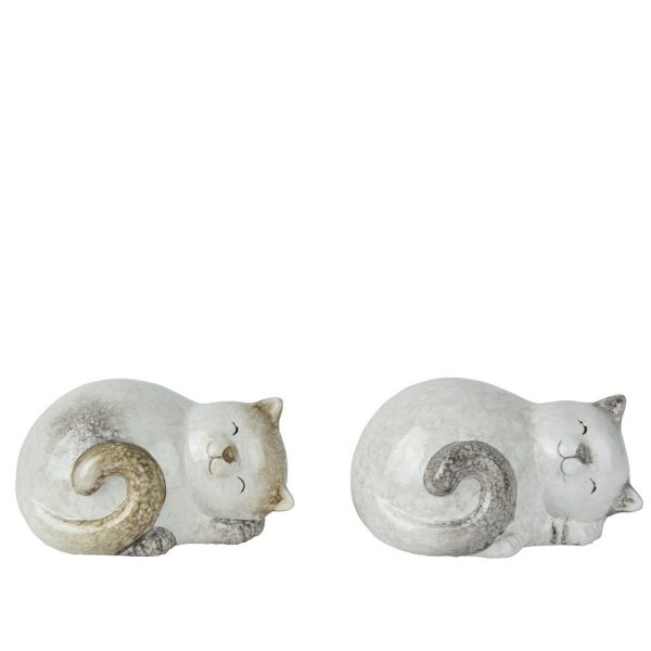 1 PZ. GATTO TERRACOTTA 8X11XH9 CM  (Cod. 39435-01)