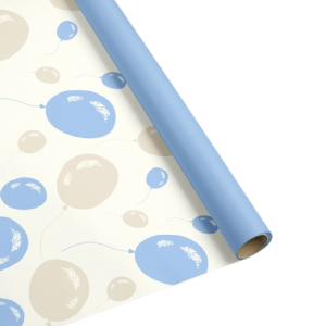 BOBINA B&P BALOONS H100 CM 25 MT blu-chiaro-lino (Cod. 39525-03)