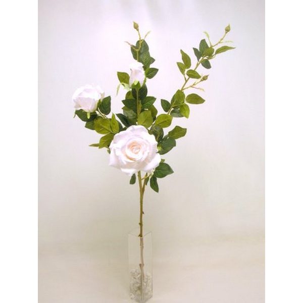 RAMO ROSA 91 CM crema (Cod. 39322-02)