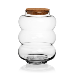 TERRARIUM TAJI CON TAPPO SUGHERO H25 D16,5 CM  (Cod. 39554-01)