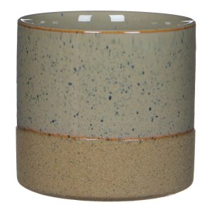VASO ROTONDO LAGO H13 D13,5 CM crema (Cod. 39661-01)