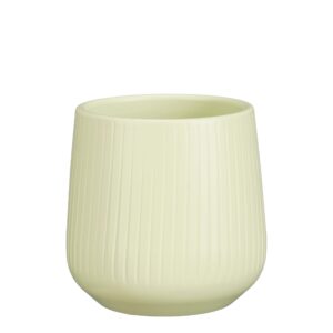 VASO AMBER (X ORCHIDEA PICCOLA) H11,5 D12 CM verde-rigato (Cod. 32099-07)