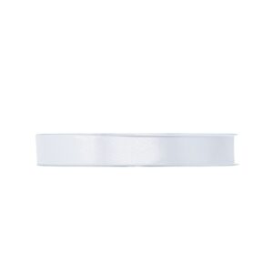 NASTRO DOPPIO RASO ECONOMICO MM6 X 50MT  bianco-01 (Cod. 39336-01)