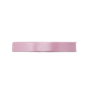 NASTRO DOPPIO RASO ECONOMICO MM6 X 50MT  rosa-chiaro-11 (Cod. 39336-10)