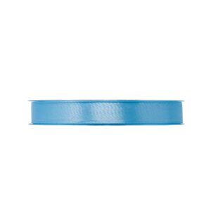 NASTRO DOPPIO RASO ECONOMICO MM6 X 50MT  azzurro-celeste-21 (Cod. 39336-19)