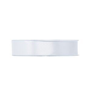 NASTRO DOPPIO RASO ECONOMICO MM10 X 50MT  bianco-01 (Cod. 39337-01)