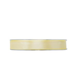 NASTRO DOPPIO RASO ECONOMICO MM10 X 50MT  crema-02 (Cod. 39337-02)