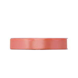 NASTRO DOPPIO RASO MM10 X 50MT  salmone-arancione-chiaro-12 (Cod. 39337-11)