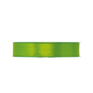 NASTRO DOPPIO RASO ECONOMICO MM15 X 50MT  verde-acido-18 (Cod. 39338-16)