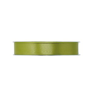 NASTRO DOPPIO RASO ECONOMICO MM15 X 50MT  verde-chiaro-19 (Cod. 39338-17)