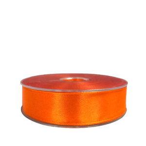 NASTRO DOPPIO RASO MM25 X 50MT  arancione-06 (Cod. 39339-05)