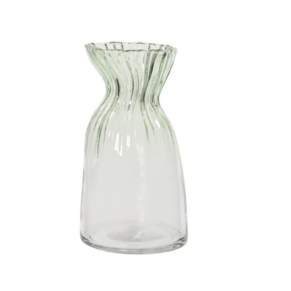 VASO VETRO H25 D13 CM verde-chiaro (Cod. 39726-01)
