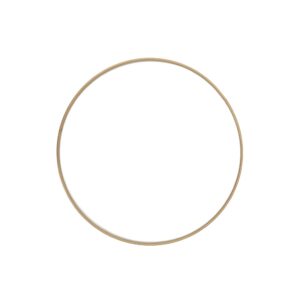 ANELLO METALLO D20 CM oro (Cod. 39715-01)