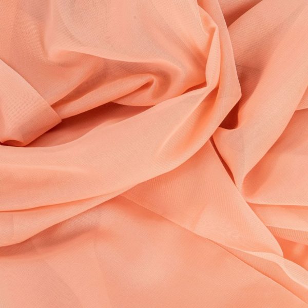 TESSUTO CHIFFON 1,45X20 MT rosa-salmone (Cod. 39763-02)