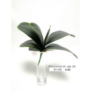 FOGLIE ORCHIDEA X6 28 CM verde (Cod. 39787-01)