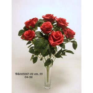 MAZZO GARDEN ROSE 55 CM rosso (Cod. 39635-02)