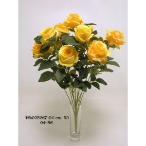 MAZZO GARDEN ROSE 55 CM giallo (Cod. 39635-03)