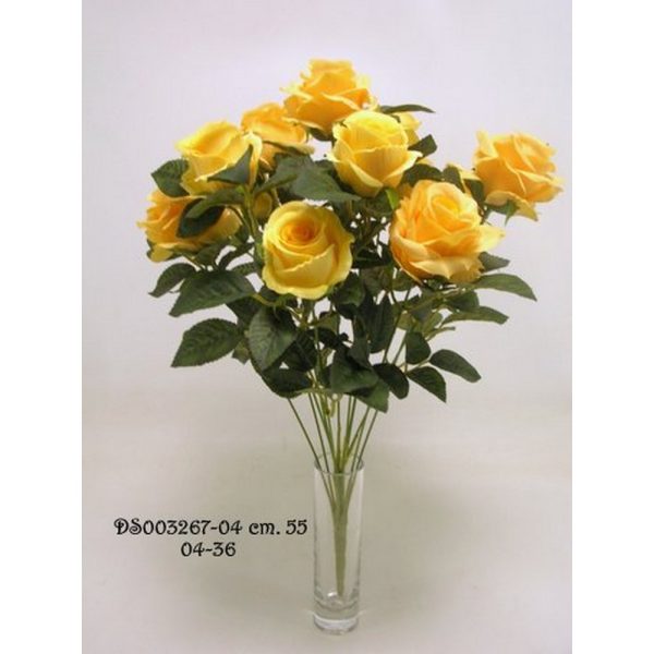 MAZZO GARDEN ROSE 55 CM giallo (Cod. 39635-03)