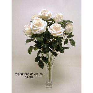 MAZZO GARDEN ROSE 55 CM crema (Cod. 39635-01)