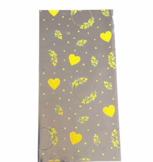 SPEZZONI STAMPATI SOFIA 35MY 20X40 100 PZ argento (Cod. 39319-04)