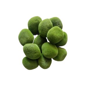 12 PZ. SASSI DI MUSCHIO ARTIFICIALE  8 CM verde (Cod. 39948-01)