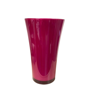 VASO CRISTAL D16,5 H27 CM fucsia (Cod. 5083-03)