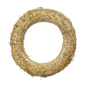 CORONCINA DI PAGLIA H8 D35 CM naturale (Cod. 39775-01)