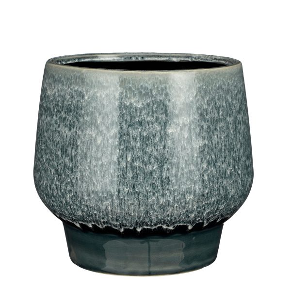 VASO MONTA H 20 D 22 CM blu-scuro (Cod. 36351-02)