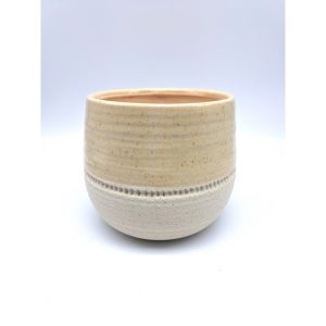 VASO CERAMICA TOM H12,4 D.EST. 15 -D.INT. 12 CM bianco (Cod. 39985-01)