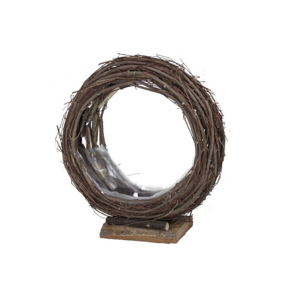 STRUTTURA SALICE CERCHIO CON BASE  H28 D16 CM  (Cod. 39015-01)