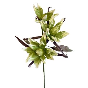 FIORI ESOTICI IN FOAM X3 100 CM verde (Cod. 39797-02)