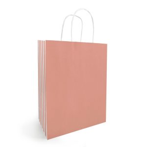 BORSE CARTA GIULIA 18X8X22 CM 50 PZ. rosa (Cod. 39939-02)