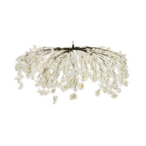 CADENTE FIORI DI PESCO 150 CM bianco (Cod. 39884-01)