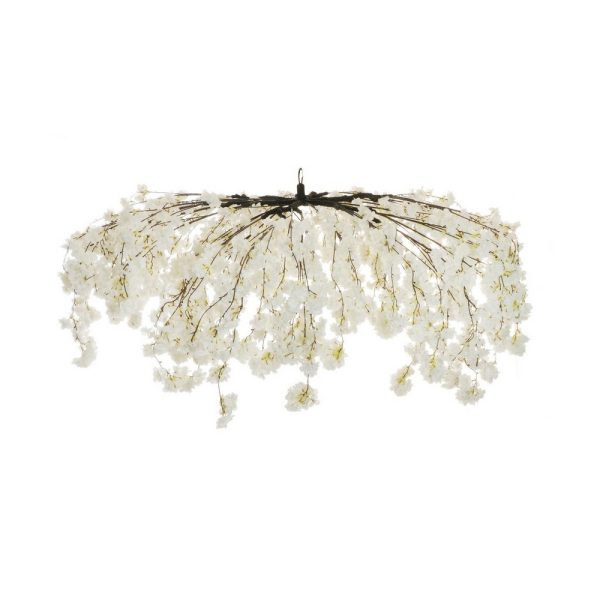CADENTE FIORI DI PESCO 150 CM bianco (Cod. 39884-01)