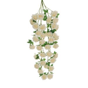 CADENTE ROSE GIGANTI D10 H125 CM avorio (Cod. 39886-01)