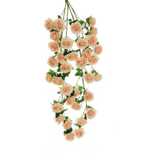 CADENTE ROSE GIGANTI D10 H125 CM salmone (Cod. 39886-02)