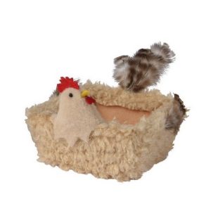 CESTO GALLO QUADRATO 13X13 H11 CM naturale (Cod. 39716-04)