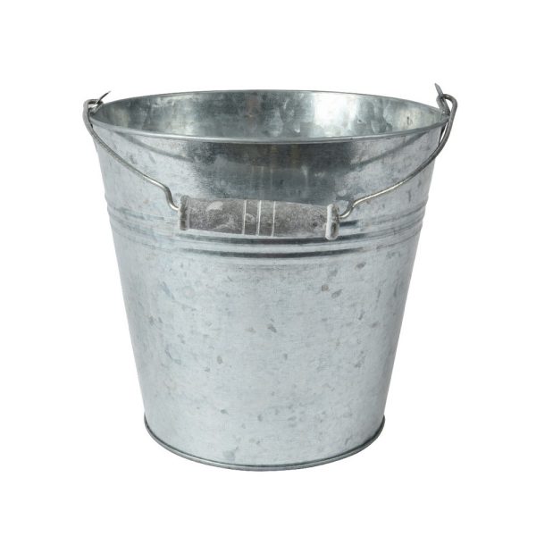 SECCHIO ZINCO OUTDOOR D18 H17 CM  (Cod. 39905-01)