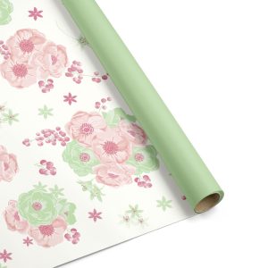 BOBINA B&P FLORAL H100 CM 25 MT cipria-verde (Cod. 39878-01)