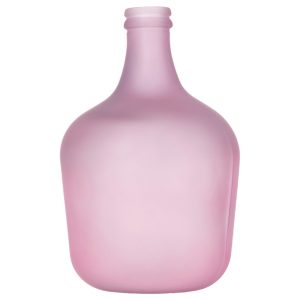 BOTTIGLIA VETRO 12 LT H47 CM rosa-chiaro (Cod. 40032-01)