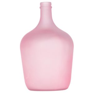 BOTTIGLIA VETRO 4 LT H30 CM rosa-chiaro (Cod. 40031-02)