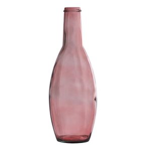BOTTIGLIA VETRO 45 CM rosa (Cod. 40029-02)