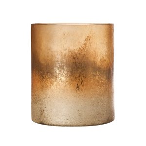 VASO DI VETRO H17 D15 CM beige (Cod. 40026-01)