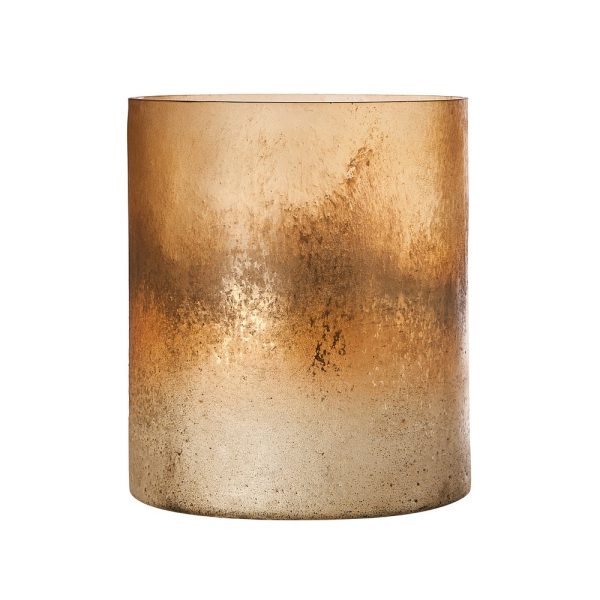 VASO DI VETRO H17 D15 CM beige (Cod. 40026-01)