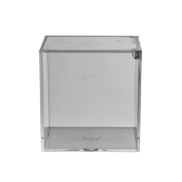 SET 6 PZ. CUBO ACRILICO TRASPARENTI 10X10X10 CM  (Cod. 40021-01)