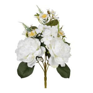 FRONTALE PEONIE bianco (Cod. 40046-02)