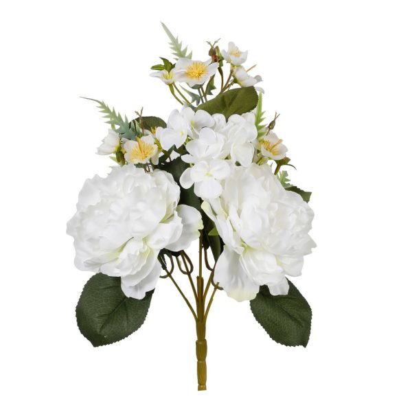 FRONTALE PEONIE bianco (Cod. 40046-02)